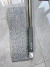 家杰优品铝合金平板拖把40CM2块拖布家用一拖净2025拖把带刮条长135CM 实拍图