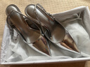 CHARLES&KEITH质感链条尖头高跟凉鞋子女鞋生日礼物女送女友CK1-60280377 Silver银色 34 (220) 实拍图