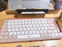 罗技（Logitech）POP ICON KEYS无线蓝牙键盘 AI轻音薄膜电脑办公键盘鼠标套装 mac ipad键鼠套装泡泡键盘自定义键 POP ICON COMBO 粉色 实拍图