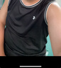 安德玛（UNDERARMOUR）运动背心男快干短袖健身训练服宽松舒适跑步篮球服球衣 实拍图