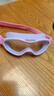 李宁（LI-NING）儿童泳镜男童女童防水防雾游泳镜专业高清潜水镜LSJR700-6紫色 实拍图