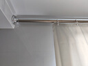京寻浴帘杆窗帘杆免打孔伸缩阳台晾衣杆晾衣架浴室衣柜挂衣杆130-240 实拍图