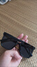 目戲偏光太阳镜 男女通用墨镜男复古方框开车驾驶镜女3040A 实拍图