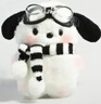 朗程书包挂件小狗公仔钥匙扣包包挂件熊猫公仔情侣挂饰送礼生日礼物 黑白围巾款 默认尺寸 实拍图