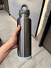 锐虎保温杯男款女士水杯大容量不锈钢杯子男学生户外运动便携水壶水杯 【316L内胆】摩天灰592ml-赠杯刷杯套 实拍图