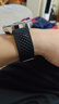 KMaxAI适用小米手表Watch S4/S4 Sport液态硅胶表带 S1/S2/S3 Pro手表带 Color运动版透气替换表链 黑色 实拍图