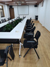 希比希 折叠培训椅带写字板椅子教学电脑椅四脚麻将会客椅办公室会议椅  （加强）单椅+写字板 实拍图