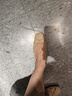 森达女鞋春夏新款商场同款一脚蹬真皮鞋舒适平底单鞋豆豆鞋XAK01CQ4 蛋卷款-杏色 37 实拍图