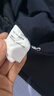 伊芙丽（eifini）伊芙丽时髦仿棉感抗皱职场九分香蕉裤2025春季新款百搭通勤裤子女 藏青 M 105-115斤 实拍图