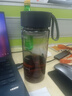 富光夏季女运动水杯儿童便携杯男夏天杯子随手杯 灰黑色 550ml 实拍图