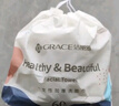 洁丽雅（Grace）一次性洗脸巾加厚母婴干湿两用绵柔巾珍珠纹吸水洁面巾60抽*3包 实拍图