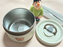 沃德百惠（WORTHBUY）304不锈钢保温饭盒微波炉加热便当盒学生上班族外出便携汤碗 小号 实拍图