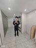 勤思路学位学士服毕业礼服大学生男女学院风工科本科文科硕士博士导师袍 学士服工科黄领-纸板帽 L（130斤-160斤） 实拍图
