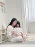 淘尼屋婴儿XPE折叠爬行垫 加厚4CM宝宝室内 儿童PU可折叠地垫幼儿园 经典灰白4折xpe材质 180*200 环保材质 3C认证 实拍图