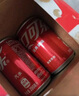 可口可乐（Coca-Cola）汽水 碳酸饮料 200ml*24罐  迷你摩登罐 新老包装随机发货 实拍图