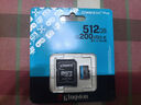 金士顿（Kingston）512GB TF（MicroSD）存储卡 无人机/运动相机 内存卡U3 V30 A2 4K 读速200MB/s兼容手机行车记录仪 实拍图