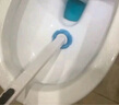 京东京造  卫净Easy 一次性马桶刷免打孔马桶刷头带清洁液可溶解替换 实拍图