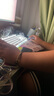 前行者（EWEADN）静音有线无线键盘鼠标套装机械手感游戏办公专用电脑笔记本蓝牙电竞键鼠耳机三件套 银白色【白光】静音键盘 实拍图
