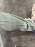 班尼路（Baleno）S&K系列冰丝休闲裤男款夏季薄款透气速干运动长裤子男士大码裤子 【冰丝直筒】-军绿#纯色 L （建议115-140斤） 实拍图