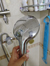 箭牌（ARROW）顶喷花洒喷头淋浴花洒喷头洗澡莲蓬头家用浴室卫生间顶喷通用配件 银色圆形拨片花洒头AE58132MCP 实拍图