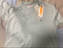 添柏岚（Timberland）官方男女同款快干凉感短袖T恤新轻量宽松A66CK A66CKC20/灰蓝色 XXL 实拍图