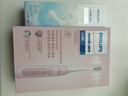 飞利浦（PHILIPS）【肖战推荐】电动牙刷钻石3系 生日礼物 成人情侣款送男生/女友 微泡水流 HX5171/04淡粉色 实拍图