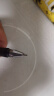 斑马牌（ZEBRA）中性笔 0.5mm子弹头签字笔 学生标记笔走珠水性笔 C-JJ100 JELL-BE 黑色 3支装 实拍图