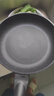 炊大皇 平底锅煎锅 麦饭石色不粘牛排煎蛋锅28cm 磁炉通用高级JG28GJ 实拍图