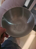 无印良品（MUJI）  不锈钢 盆 餐具 家用揉面盆洗菜发面盆  和面盆 料理盆 银色 S 直径16*高6.5cm 9A 实拍图