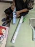 墨斗鱼墙纸自粘墙贴防水遮瑕墙壁贴纸卧室客厅翻新贴加厚0.6*10米 蓝色 实拍图