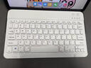 铂呐苓无线蓝牙键盘鼠标套装 适用ipad小米华为苹果VIVO OPPO平板小女生妙控办公静音手机笔记本电脑外接 冰雪白无线蓝牙键盘【10寸】 实拍图