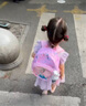 迪士尼（disney）幼儿园书包轻便透气儿童书包萌趣可爱女孩书包艾莎 FP8358A粉色 实拍图