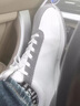 百丽踏【厂牌】男鞋休闲鞋阿甘鞋秋季真皮男士鞋软底拼色运动鞋 白灰 39 (245mm) 实拍图