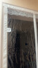 源兴（YUANXING）门帘冬季防风保暖挡风透明门帘 免打孔空调门帘塑料家用商铺超市磁吸隔断帘子 90x220cm  实拍图