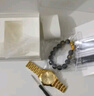 欧利时（OLEVS）瑞士认证品牌手表男商务双日历夜光防水男士手表简约时尚石英腕表 OLEVS-9931-全金色款 实拍图