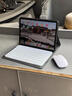 铂呐苓无线蓝牙键盘鼠标套装 适用ipad小米华为苹果VIVO OPPO平板小女生妙控办公静音手机笔记本电脑外接 无线蓝牙键盘冰雪白+双模充电鼠标【10寸】 实拍图
