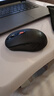 联想（Lenovo）无线蓝牙双模充电鼠标 蓝牙5.0/3.0 便携办公鼠标人体工学设计 Howard理性黑充电版 实拍图