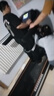 佑美【健身房同款】A8跑步机家庭用有氧运动够大稳大型健身房折叠降噪 【支持鸿蒙智联】蓝多-73CM跑台 实拍图