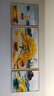 Sixpoetry 客厅装饰画现代简约沙发背景墙壁画轻奢三联晶瓷画大气高档挂画 福禄纳财（铝合金外框） 镶钻画左右60*80+中间120*80亮面 实拍图