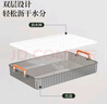 彩致（CAIZHI）茶盘托盘客厅双层沥水茶具茶几长方形茶具茶杯水果盘大号CZ6835 实拍图