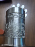 泰芝宝（THAISEBERG）纯锡锡器茶叶罐中号茶罐子精品礼盒装员工退休礼品茶具手工锡器 实拍图