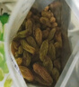 果夫子 绿香妃葡萄干 新疆吐鲁番特产大颗粒高端免洗无籽葡萄干250克 实拍图