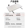 普湃（PURPAVWINNER）空调外机保护罩防晒隔热挡雨防滴水适用2P-3匹-10P中央空调防雨罩遮雨棚盖顶双层系带款100*50cm 实拍图