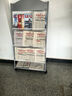 得力(deli)3层商务金属报刊杂志架书刊架 宣传册展示架书架落地资料架    高1.27米 9308 实拍图