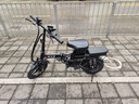 新大洲新国标代驾折叠电动车超长续航 锂电池电瓶助力自行单车轻便迷你小型男女士代步上班用可放后备箱 标配版-纯电续航6-8km（无充电器和礼包） 实拍图