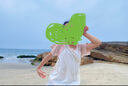 Kocotreekk树儿童速干衣吸湿排汗T恤户外运动训练服夏季撞色 云朵白 140  实拍图