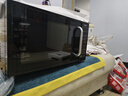 格兰仕【国家补贴】家用微波炉微烤一体机烤箱光波炉700瓦节能省电 20升平板易清洁 快速解冻智能菜单DG 黑色（微波烧烤一体） 实拍图