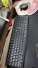 罗技（Logitech）MK235 无线键鼠套装 办公键鼠套装 防泼溅防指纹全尺寸 带2.4G无线接收器 黑 自营1号会员店专供款 实拍图