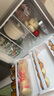 长城（GREAT WALL FRIDGE）家用迷你小冰箱小型冷冻冷藏保鲜宿舍出租房办公室节能省电双开门电冰箱 钛金黑137L【全国联保 下冷冻】 实拍图