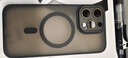 KEKLLE【肤感磁吸】适用iPhone14promax手机壳苹果14promax保护套无线充电磨砂防摔全包保护套 午夜黑 实拍图
